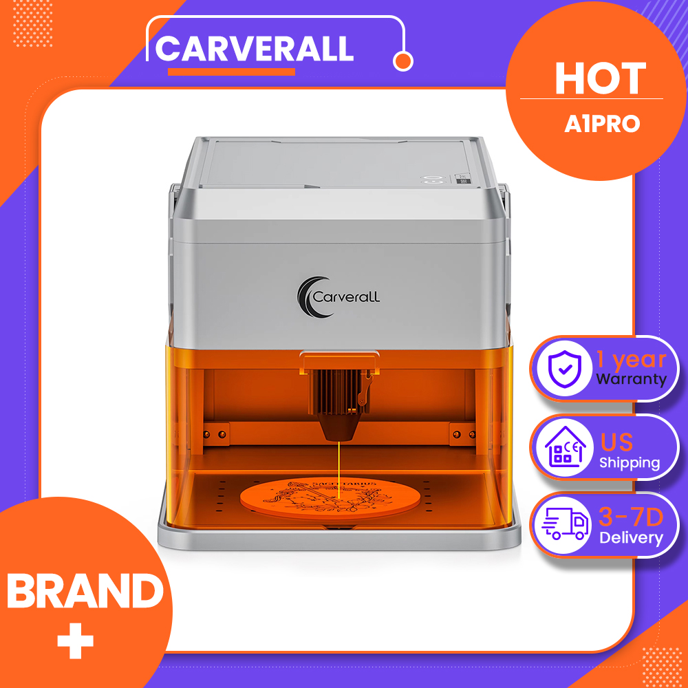 Industrial Grade Laser - Carverall A1PRO 10W Laser Engraver with