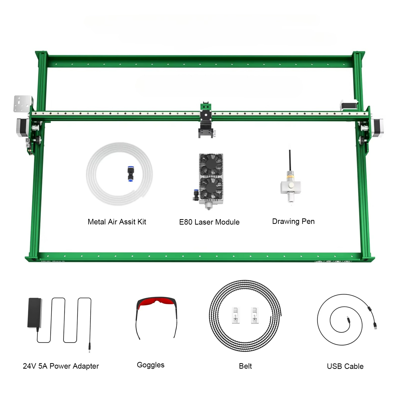 For Max 4 E80 High Power 4-Axi - Industrial Laser Engraver For Wood review and price