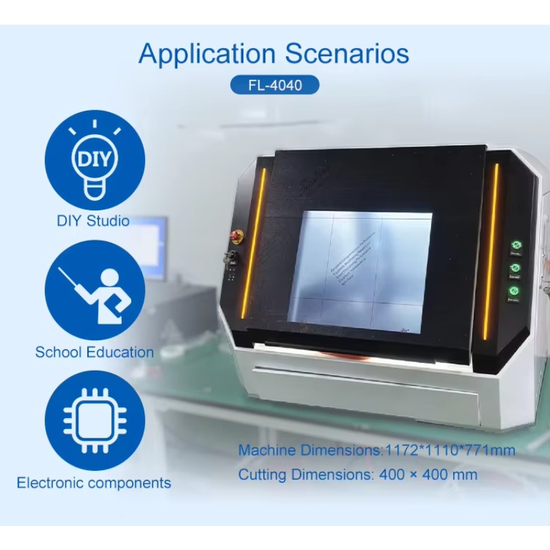 800W CNC Fully‑enclosed Fiber  - Industrial Laser Cutter For Metal review and price