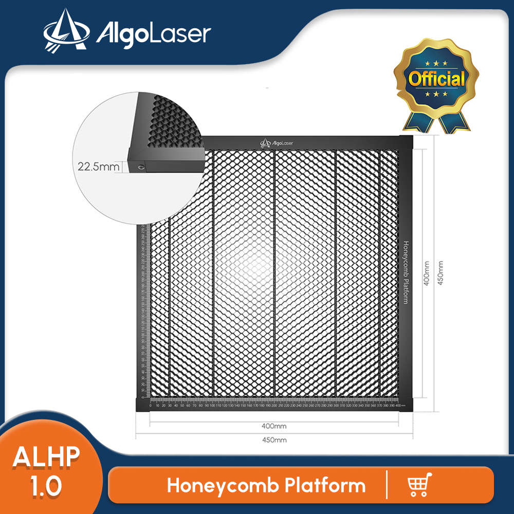 AlgoLaser 40x40cm Steel Honeyc - Industrial Laser Power review and price