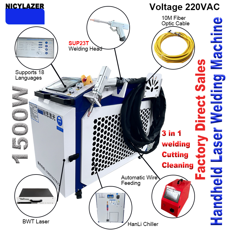 Industrial 1500W Handheld Lase - Industrial Laser Cutter For Metal review and price