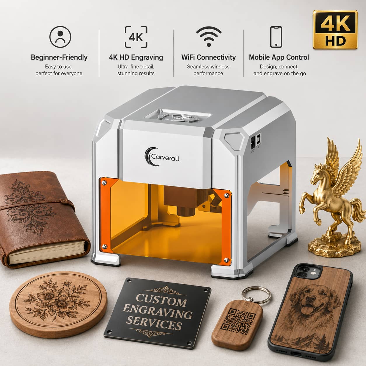 Carverall Laser Engraver Machi - Industrial Grade Laser review and price