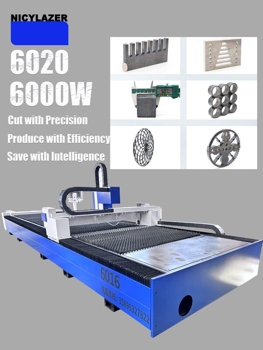 CNC 6000W 6020 Fiber Laser Cut - Industrial Laser Cutter For Metal review and price